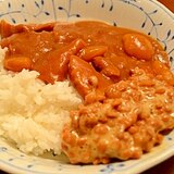 カレーには納豆！！